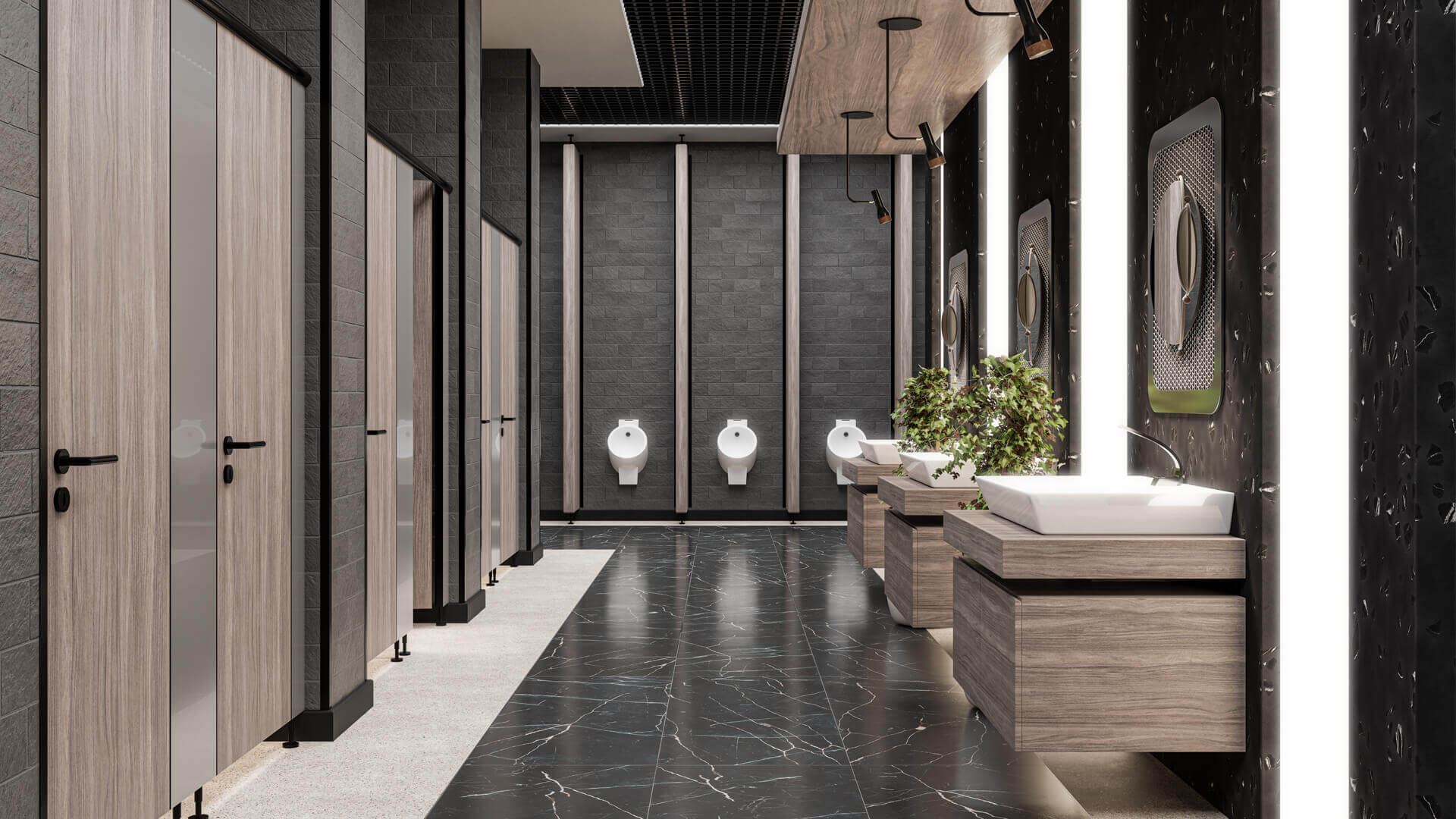 Wc Cabin and Urinal