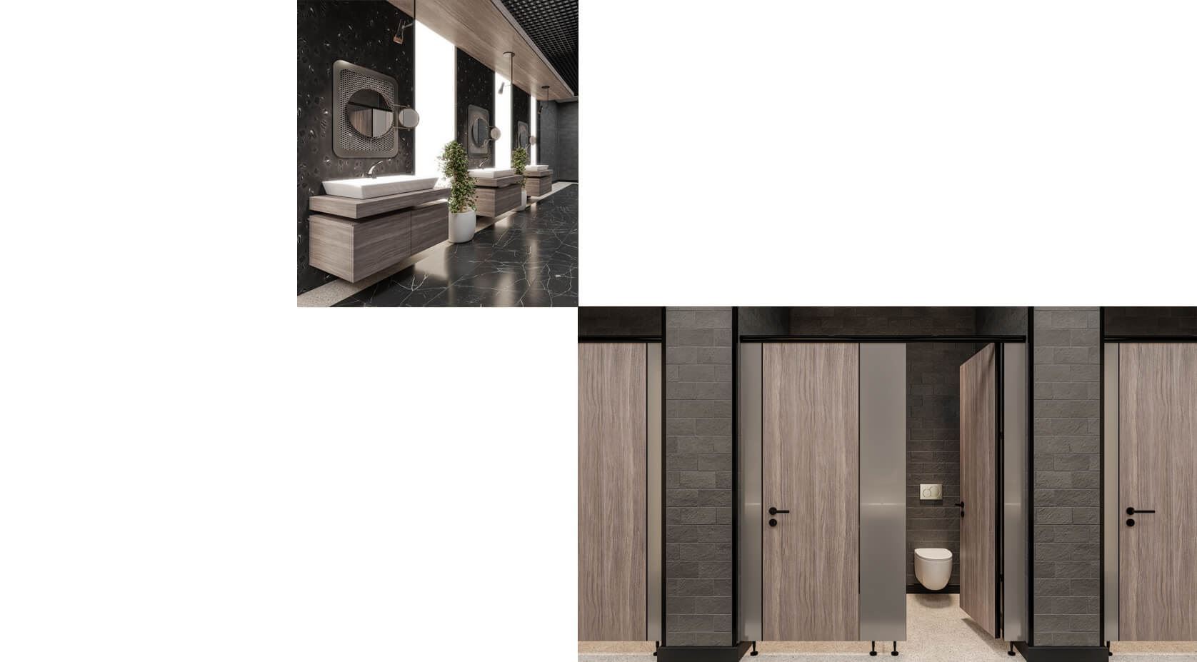 Wc Cabin and Urinal